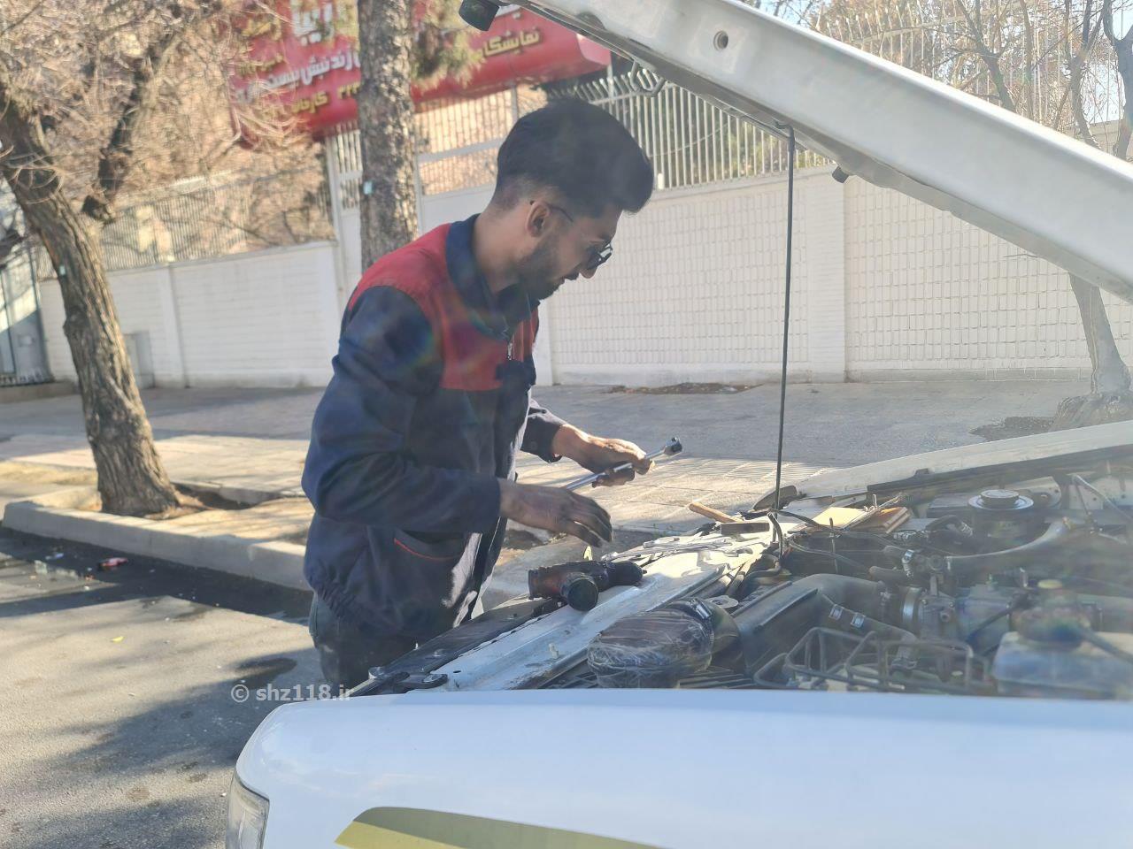 امداد خودرو سراسر شیراز
